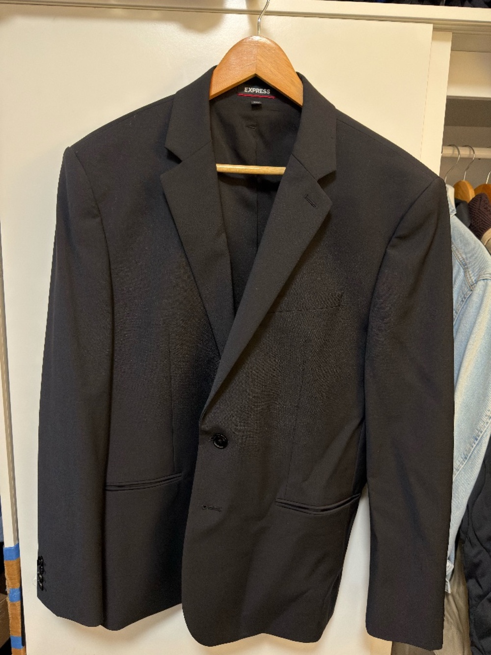 Express Black Suit Blazer - 40S